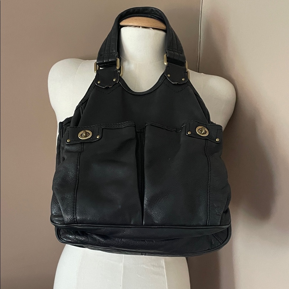 Marc Jacobs Black Leather Handbag